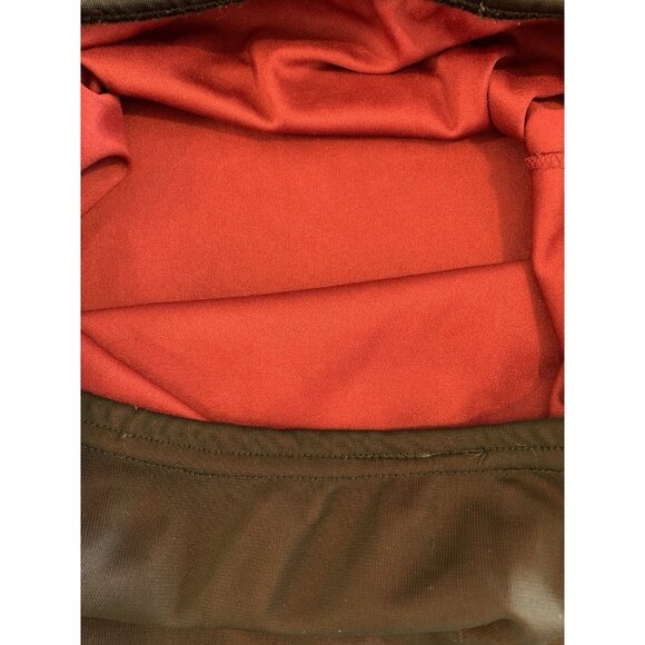 Vintage‎ Dynamite Skirt Black Mesh Sheer Tiered Ruffle Midi Red Half-slip Y2K - Picture 5 of 7